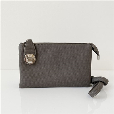 Convertible Crossbody Clutch Handbag Brey Textured