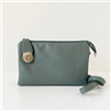 Convertible Crossbody Clutch Handbag Sage