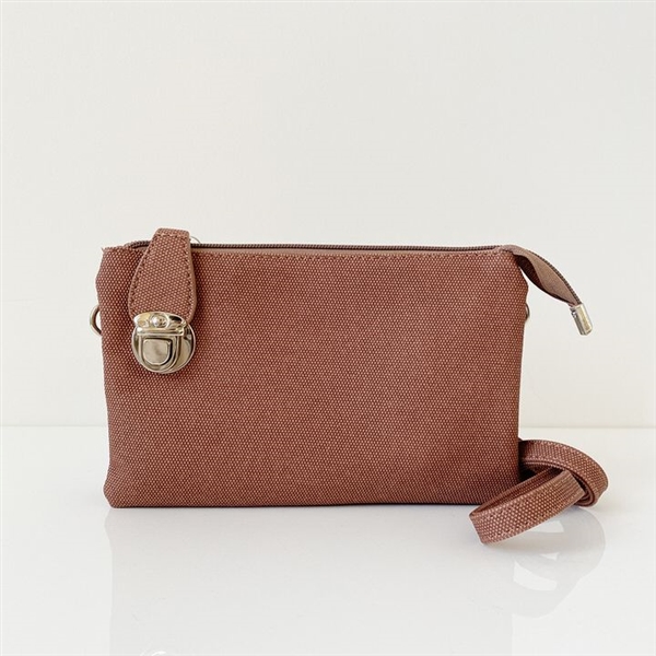 Convertible Crossbody Clutch Handbag Terra Textured