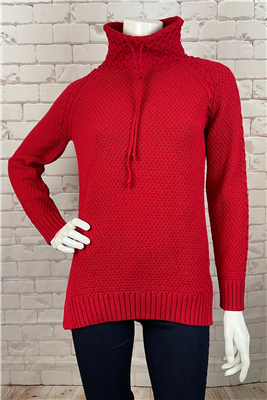 Cotton Country Miller Sweater Red