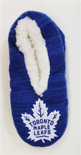 NHL Slippers Maple Leafs Blue