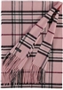 Scarf Cashmink Oversized Plaid Light Rose