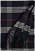 Scarf Cashmink Oversized Plaid Navy