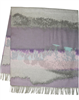 Cashmink Throw Blanket Amethyst Sky Mauve