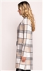 Harmon Plaid Blush Cardigan Sweater